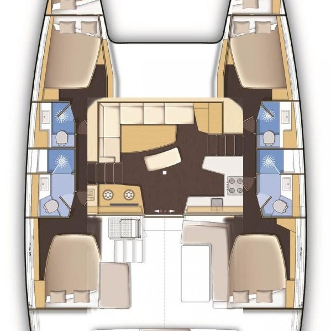 lagoon 42 liguria catamarano cata bareboat