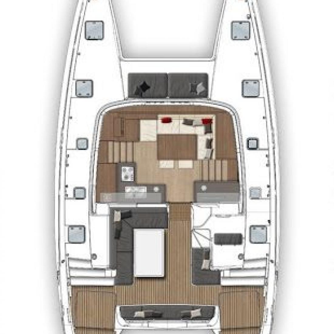 layout lagoon 40 liguria